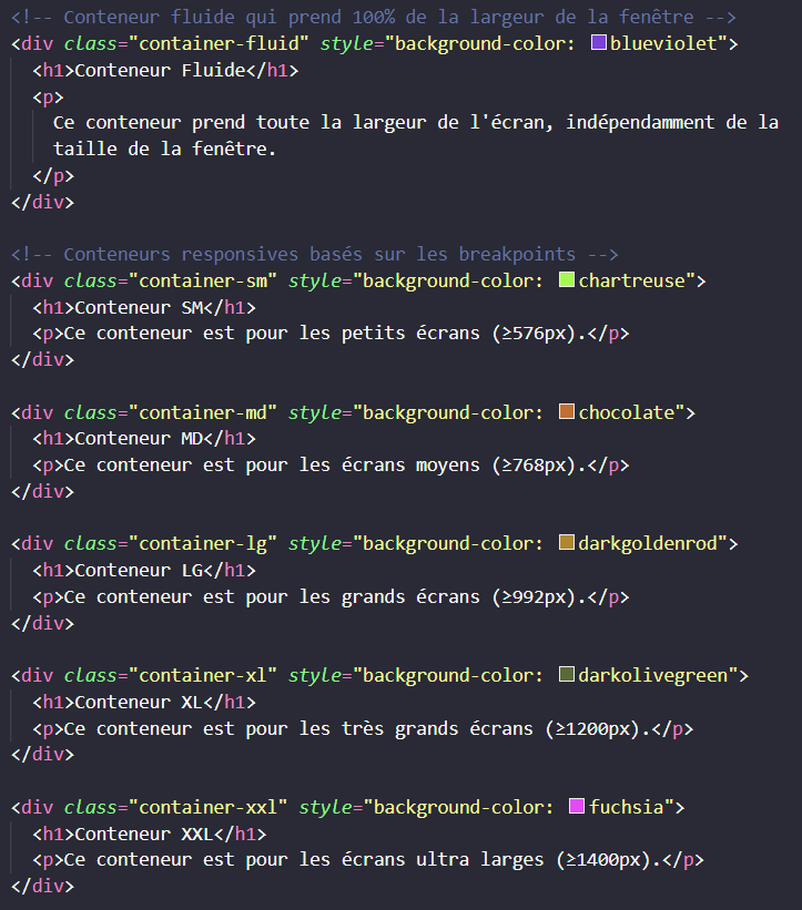 Breakpoints Bootstrap